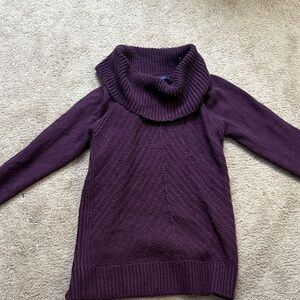 Tommy Hilfiger Plum Cowl Neck Sweater